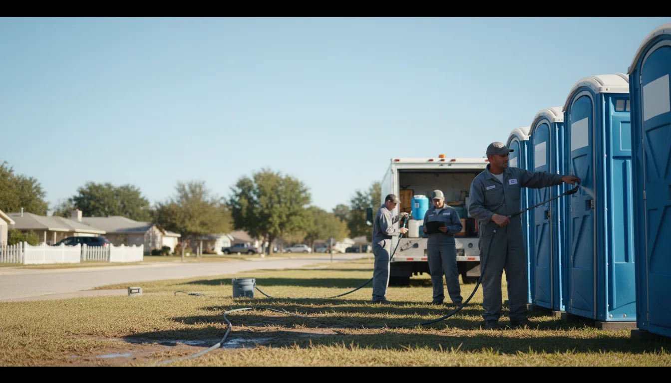 Long-Term Portable Toilet Rental in Henagar, AL near me